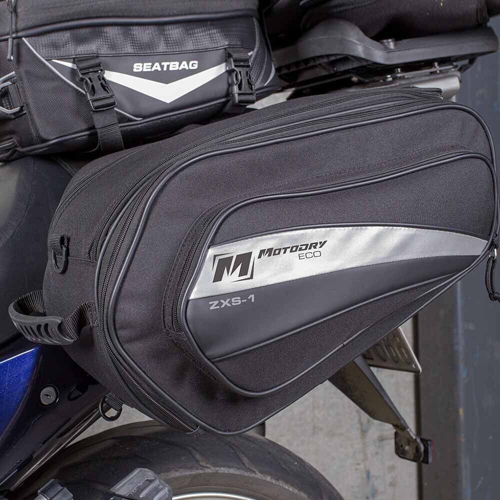 Motodry ZXS-1 Slant-Expandable Saddlebags